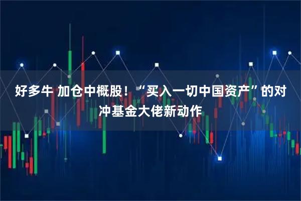 好多牛 加仓中概股！“买入一切中国资产”的对冲基金大佬新动作